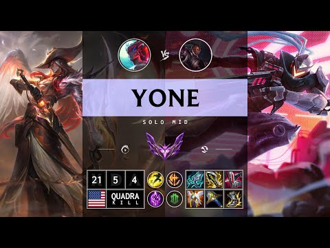Yone Mid vs Lucian - NA Master Patch 14.14