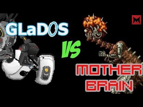 Boss Battles: GLaDOS (Portal) vs. Mother Brain (Metroid) [REUPLOAD]