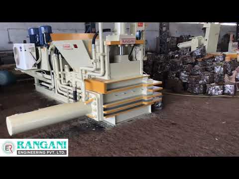 Double Action Scrap Baling Press Machine
