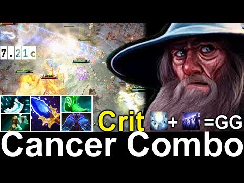 Crit - Keeper Of The Light  SUPPORT  Dota 2 Pro Gameplay , 7.21c Update Patch