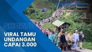 Viral Video Tamu Mempelai Pengantin Pria Capai 3 Ribu Orang Rela Jalan Kaki Lewati Medan Berat