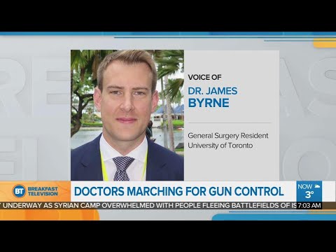 Doctors marching for gun control