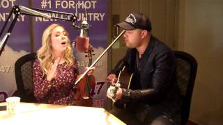Live at KX 94.7 MacKenzie Porter and Tebey - If You Ask Me To