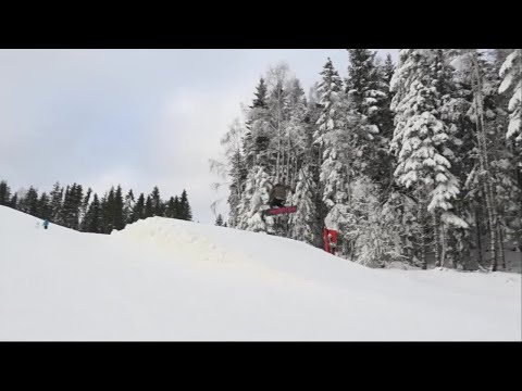 Extremt goda snöförhållanden i Sverige - Nyheterna (TV4)