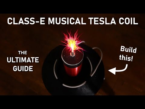 Inventing the Ultimate Class-E Musical Tesla Coil (Single-FET SSTC) | A Complete Build Tutorial