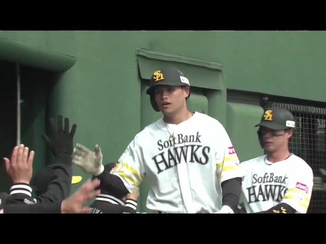 【ファーム】特大の3ラン‼ ホークス・笹川吉康 振りぬいた大きな一発で反撃の狼煙を上げる‼ 2025年3月30日 福岡ソフトバンクホークス 対 オリックス・バファローズ