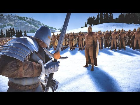 300,000 Heavy Knights vs 8 Squads - UEBS 2