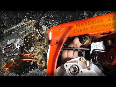 Can-Am Maverick X3 Frame Stiffener/Gusset Kit | How-to | Install | SuperATV