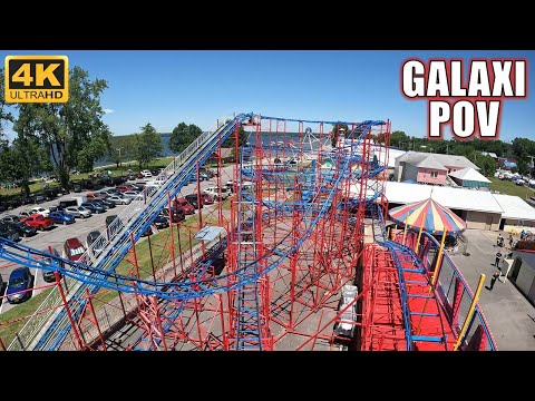Front row point of view footage of Galaxi