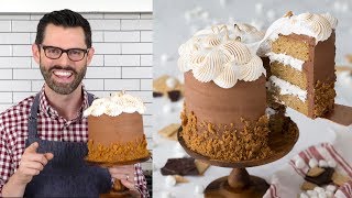 How to Make S&#39;mores Cake