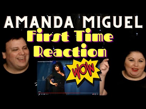 FIRST TIME Reaction To Amanda Miguel   El Me Mintio