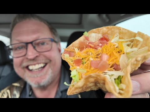 Taco Bell Mini Taco Salad. New Luxe Value Menu