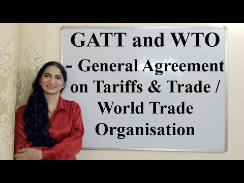 General Agreement on Tariffs and Trade (GATT) | Community Health