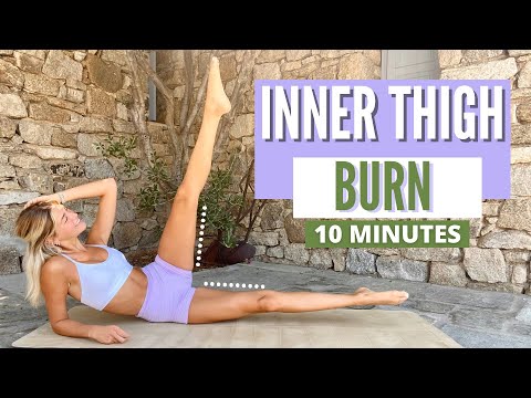 10 MIN. INNER THIGH WORKOUT - tighten & slim the inner part of your thighs |No Equipment| Mary Braun