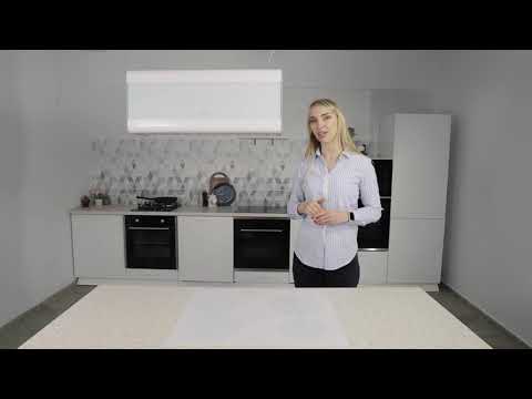 Островная кухонная вытяжка EXITEQ EX-5209 white (80 см) - Видеообзор