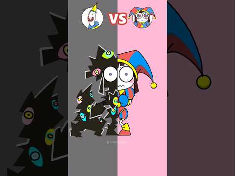 Pomni save Abstracted Kaufmo😍What side are you on？THE AMAZING DIGITAL CIRCUS Animation #shorts