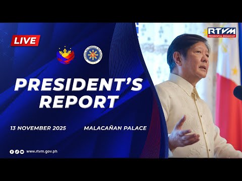 President’s Report 11/13/2025