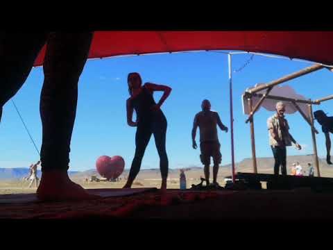 Full body mobilisation and stretch sessions from Afrika Burn 2023