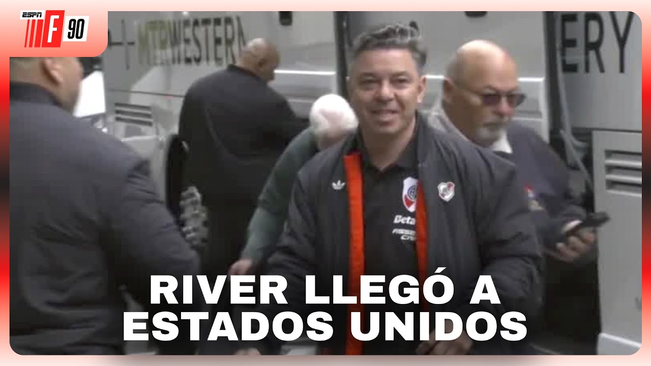 RIVER LLEGÓ A LA CONCENTRACIÓN EN SEATTLE | FRANCO MASTANTUONO DEL MUNDIAL AL REAL MADRID #ESPNF90