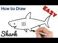 How To Draw A Shark Easy Step By Step