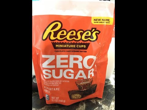 Reese’s Miniature Cups No Sugar -Quick Review.