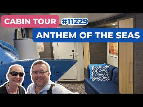 Thumbnail for Anthem of the Seas Interior Cabin Tour | Virtual Balcony Room 11229