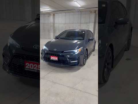 2025 Toyota Corolla in Silver for sale at North London Toyota in London, ON