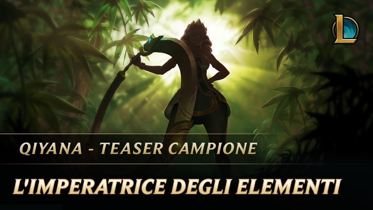 Qiyana sara' il nuovo Champion di League of Legends, ecco il Teaser e le prime informazioni