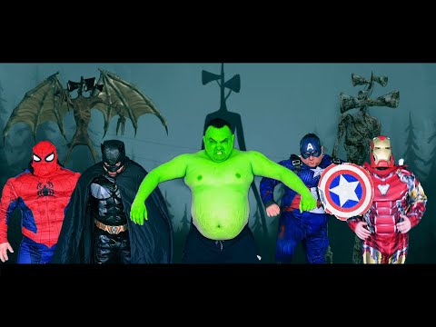 Siren Head VS Superheroes (Short Film)