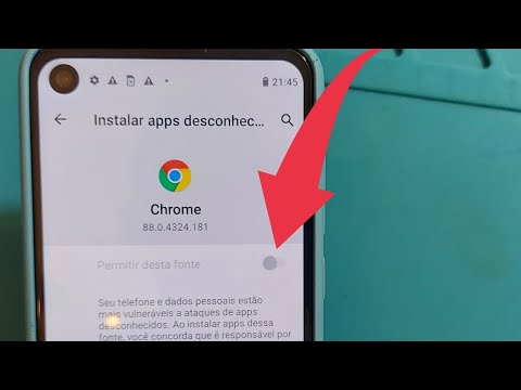 Como ativar as fontes desconhecidas Motorola, na descrição do vídeo tem outro método