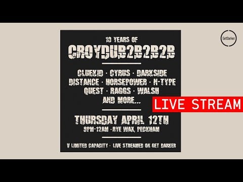 CROYDUB2B2B2B w/ Pokes, Darkside, Cluekid, Distance, NType, Horsepower, Cyrus + more