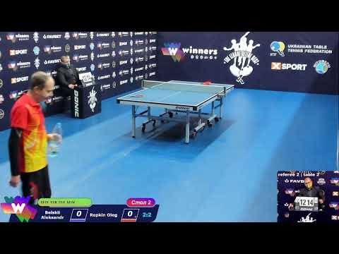 Belskii Aleksandr - Repkin Oleg The League Of The Best Table Tennis 2 10:30 19.11.2020