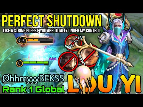 Like a String Puppet, You Are Totally Under My Control! - Top 1 Global Lou Yi by ØhhmyyyBEKSS - MLBB