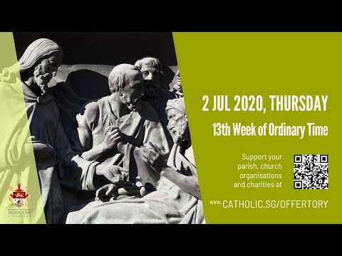 Catholic Weekday Mass Today Online -  Thursday, 13th Week of Ordinary Time 2020