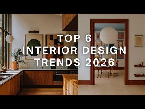 The Only 6 Interior Design Trends for 2026 You Need to Know