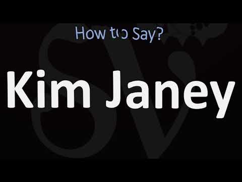 How to Pronounce Kim Janey? (CORRECTLY)