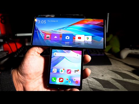 LG Wing Initial Setup Storage and Bloatware?