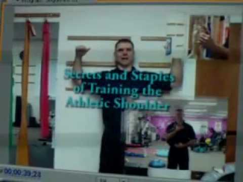 Sneak Peak at  Video Series: Training the Athletic Shoulder