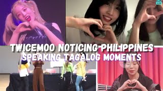 Download lagu TWICEMOO NOTICING PHILIPPINES   SPEAKING TAGALOG MOMENTS mp3