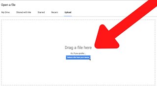 How to Upload PDF to Google Docs