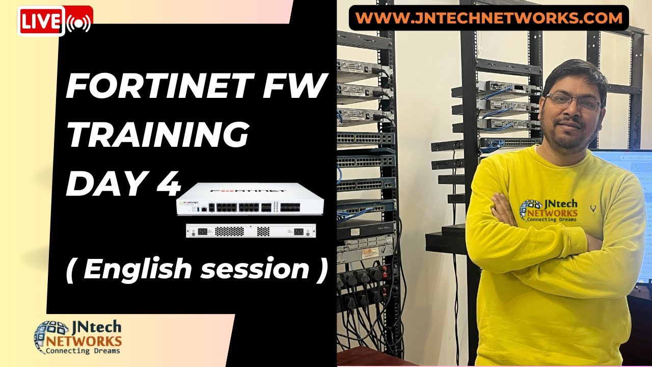 FORTINET FIREWALL TRAINING IN ENGLISH