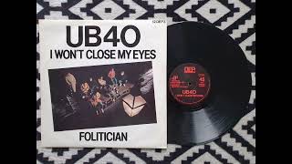 I WON'T CLOSE MY EYES (12 INCH VERSION) UB40 (2024 MIX)