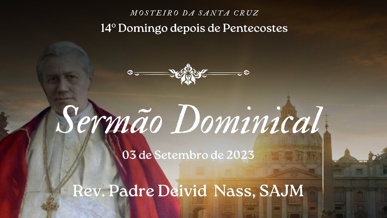 Sermon for the Fourteenth Sunday After Pentecost, delivered by Rev. Fr. Deivid Nass, S.A.J.M.