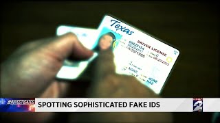 Spotting sophisticated fake IDs