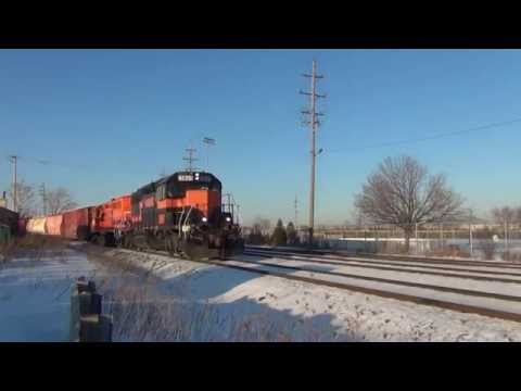 IHB 3861 East at Franklin Park 1/15/15 (HD)