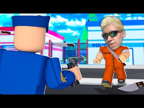 ESCAPEI DA NOVA PRISÃO NA CIDADE DO ROBLOX!! (Mad City)