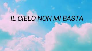 Il Cielo Non Mi Basta · Lodovica Comello {Live versión} Traducida al español