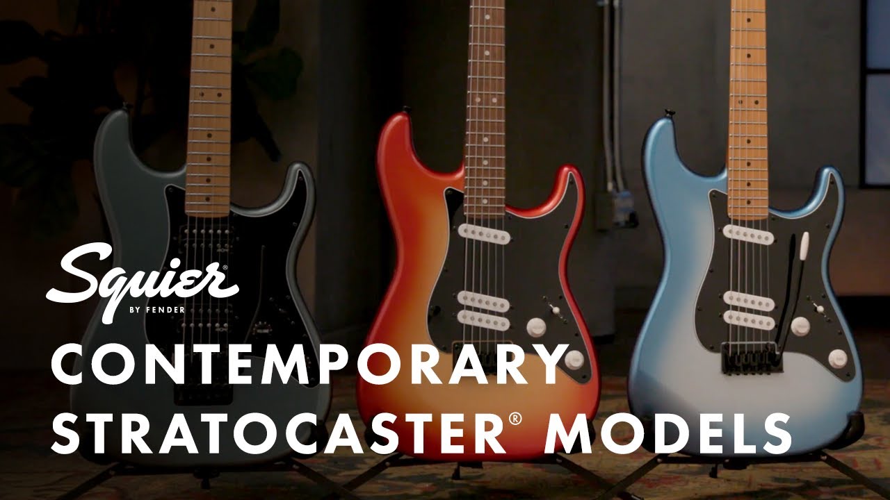 Contemporary Stratocaster® HH FR | Squier Electric Guitars