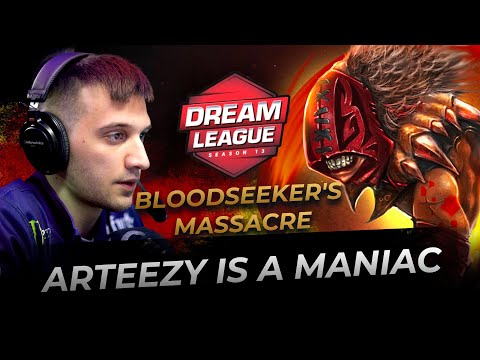 EG.Arteezy plays Bloodseeker |  Dota 2 Replay Full Gameplay