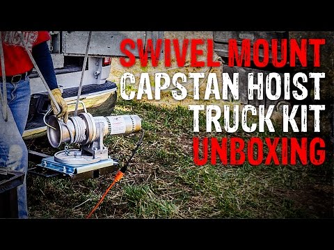 AB Chance Swivel Mount Capstan Hoist Truck Kit with Rock Exotica Blocks